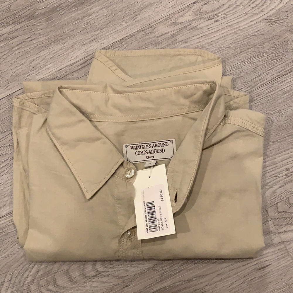 🚨NWT🚨What Goes Around Comes Around Button Down
